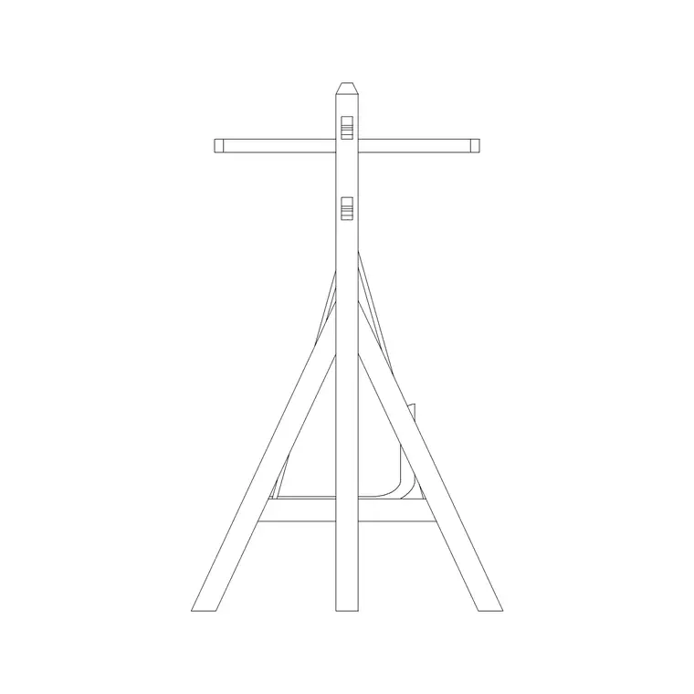 3+Seater+ Ls DWG CAD block thumbnail — outdoor drawing
