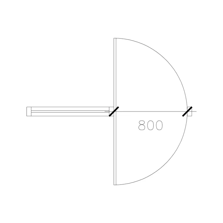 800 Dd Bs 1 DWG CAD block thumbnail — doors drawing