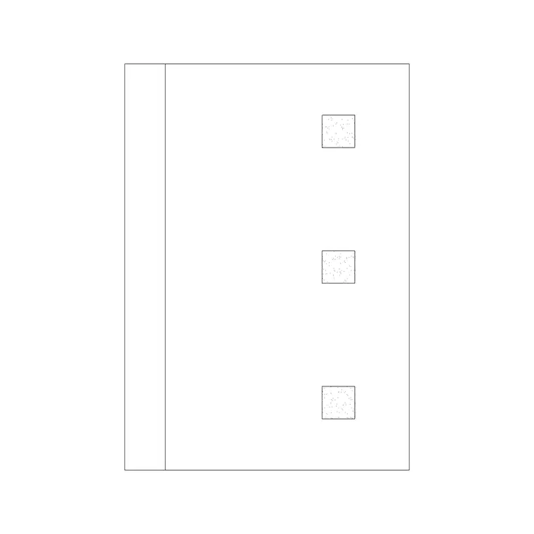 Abstract Art Frame 2 DWG CAD block thumbnail — accessories drawing