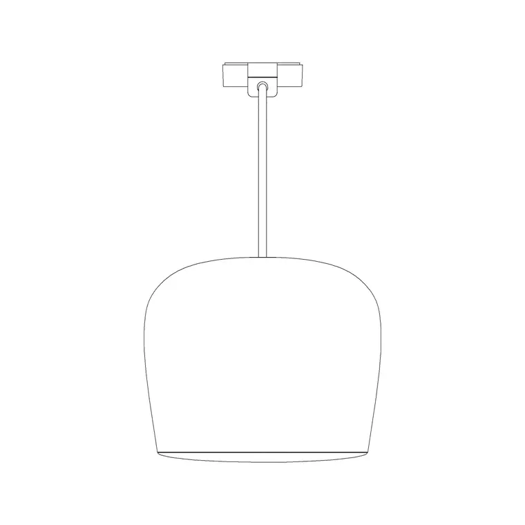 Aim El Frontal DWG CAD block thumbnail — lighting drawing