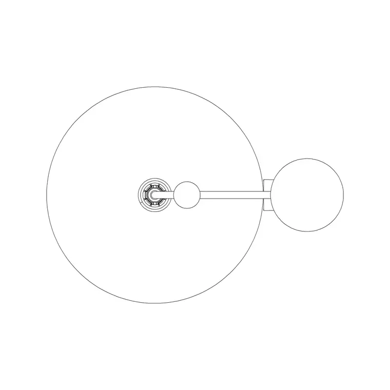 Aim Pl CAD block DWG — plan and elevation view