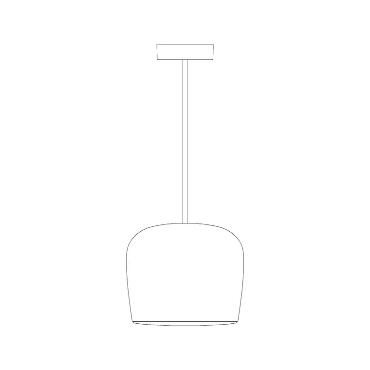 Aim Small El Front DWG CAD block thumbnail — lighting drawing