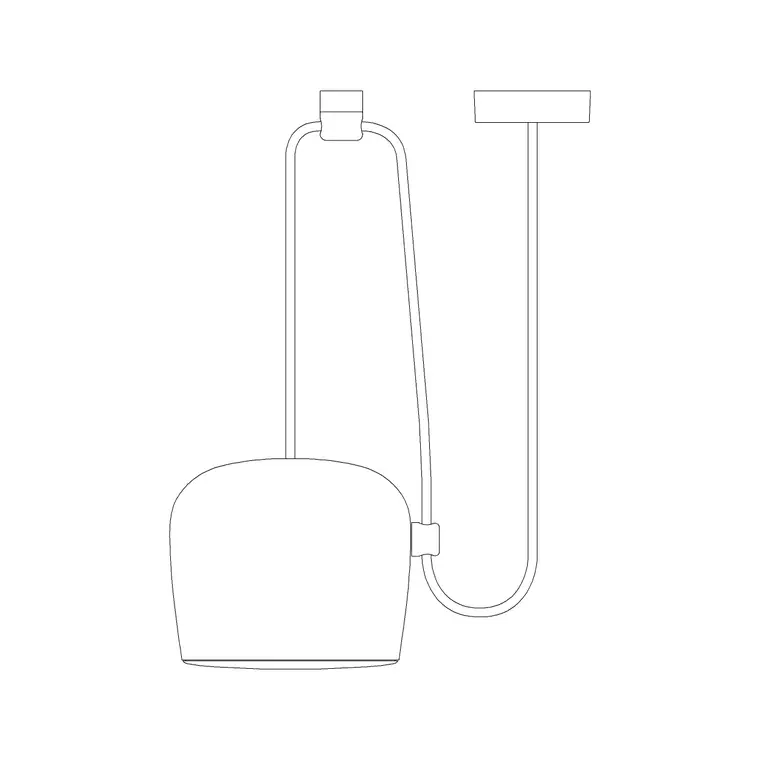 Aim Small El Lateral DWG CAD block thumbnail — lighting drawing