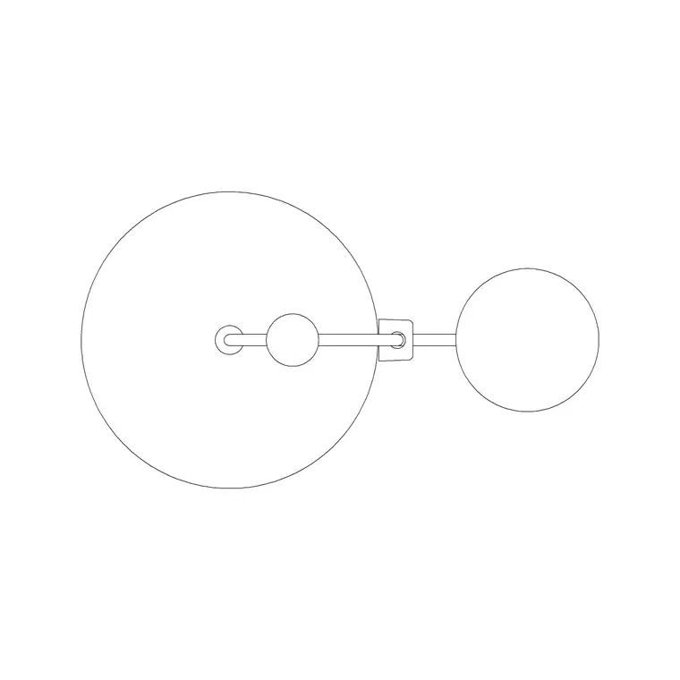 Aim Small Pl DWG CAD block thumbnail — lighting drawing