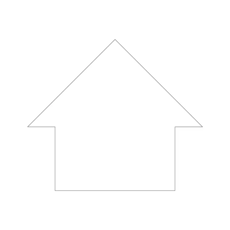 Arrow 1 DWG CAD block thumbnail — building symbols drawing