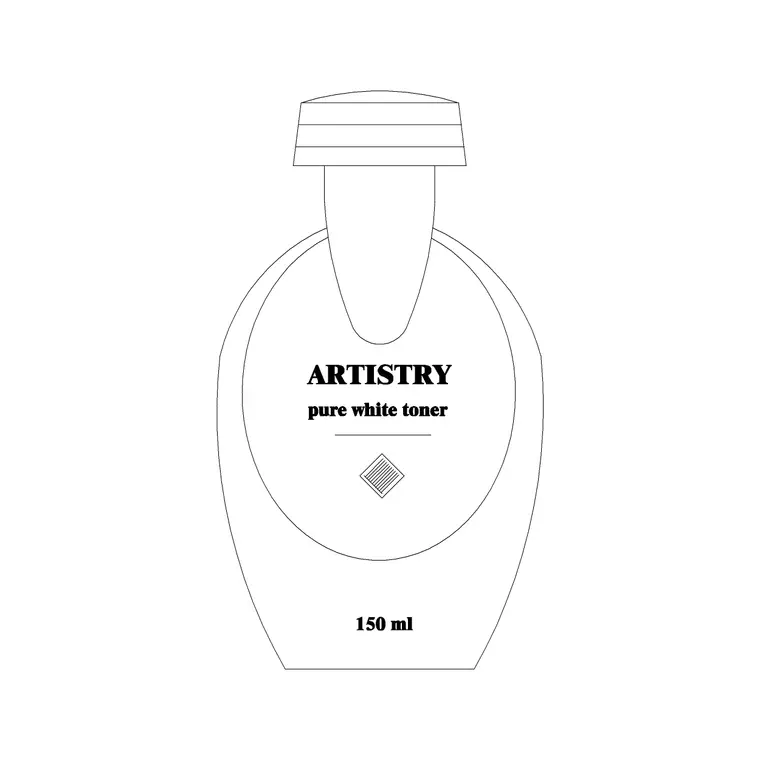 Artistry Perfume DWG CAD block thumbnail — accessories drawing
