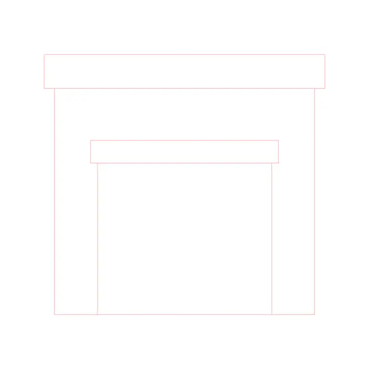 Basket Side Ele DWG CAD block thumbnail — other cad blocks drawing