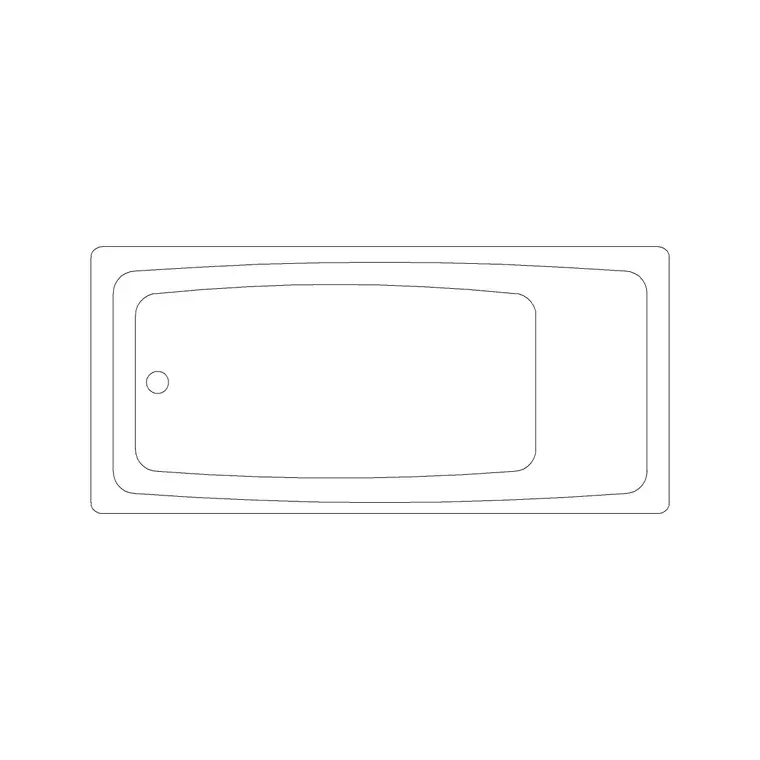 Bath Plan (47) CAD block DWG — plan view