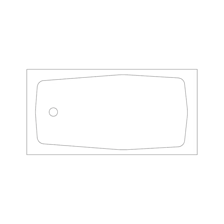 Bath Rec Type C DWG CAD block thumbnail — bathroom drawing