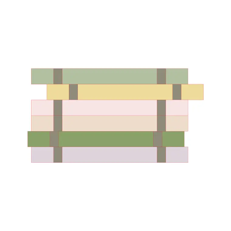 Books Stacking 2 DWG CAD block thumbnail — other cad blocks drawing