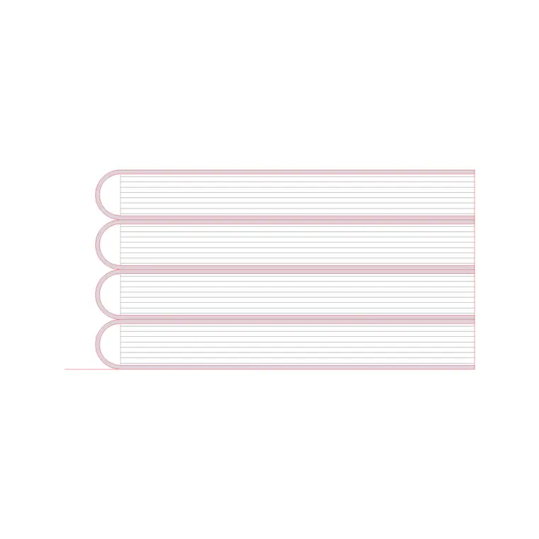 Books Stacking 3 DWG CAD block thumbnail — other cad blocks drawing