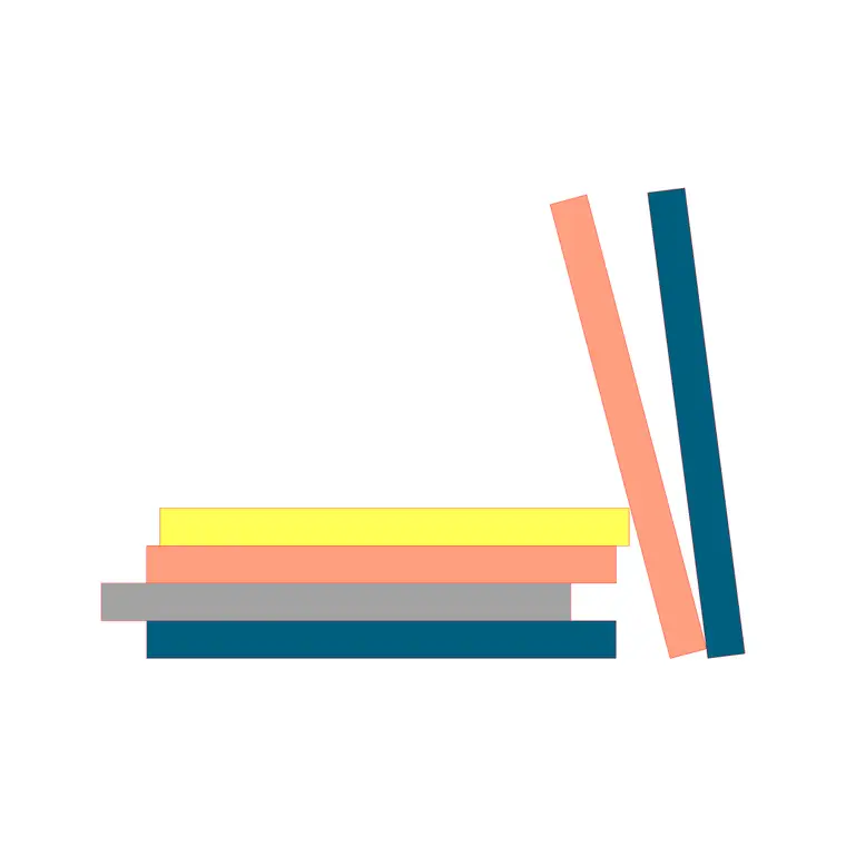 Books Stacking DWG CAD block thumbnail — other cad blocks drawing