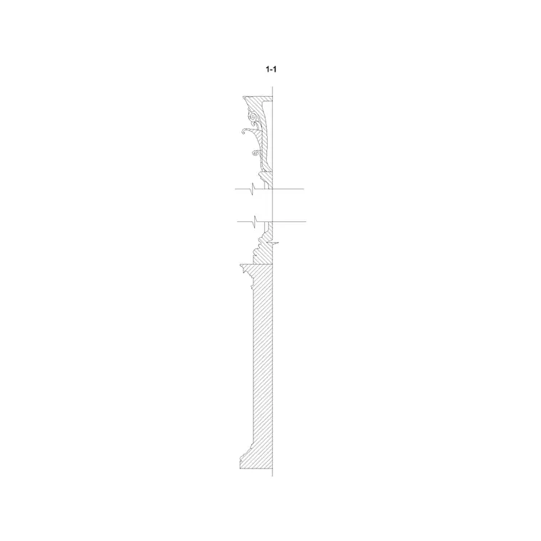 Classical Arch Detail (16) DWG CAD block thumbnail — other cad blocks drawing