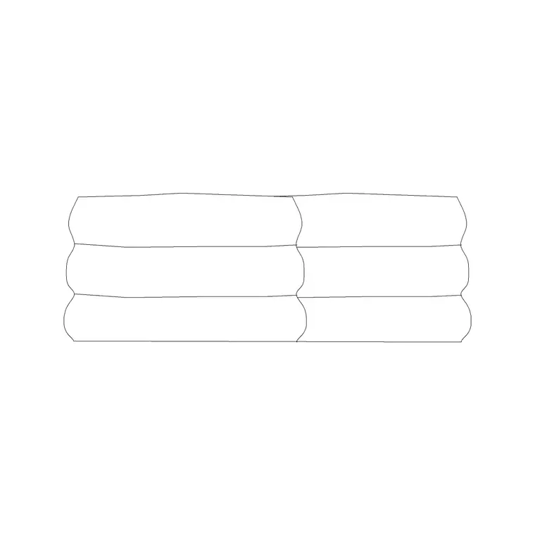 Cloth Stacking 1 DWG CAD block thumbnail — accessories drawing