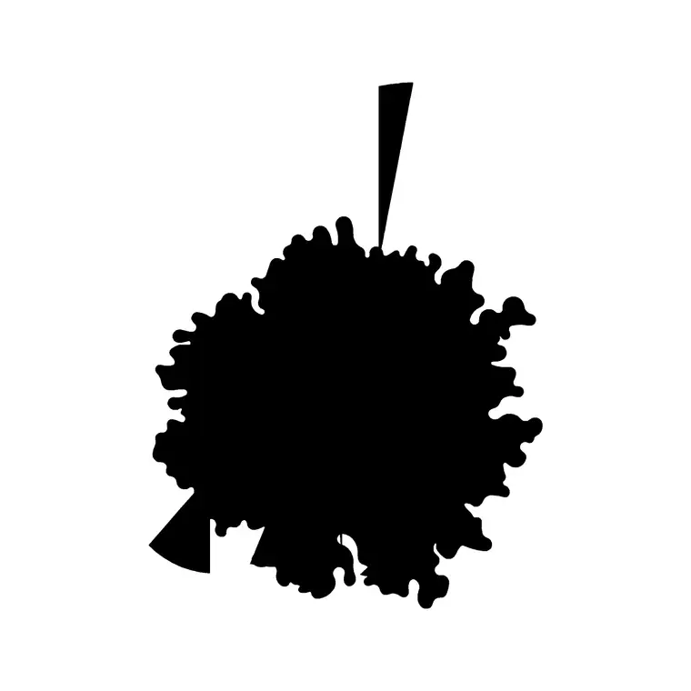 Colored Trees Top View 1 DWG CAD block thumbnail — trees & plants drawing