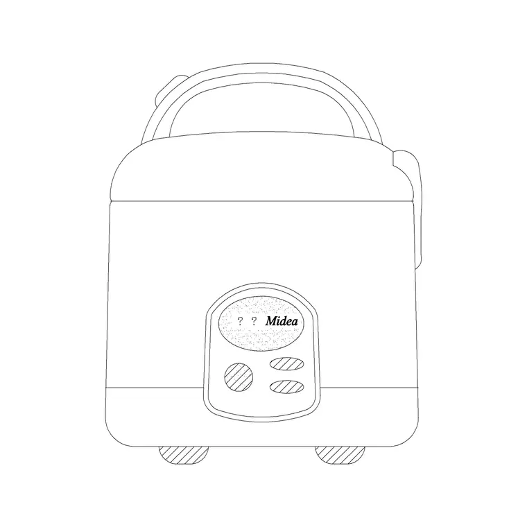 Cooker 4 DWG CAD block thumbnail — kitchen drawing