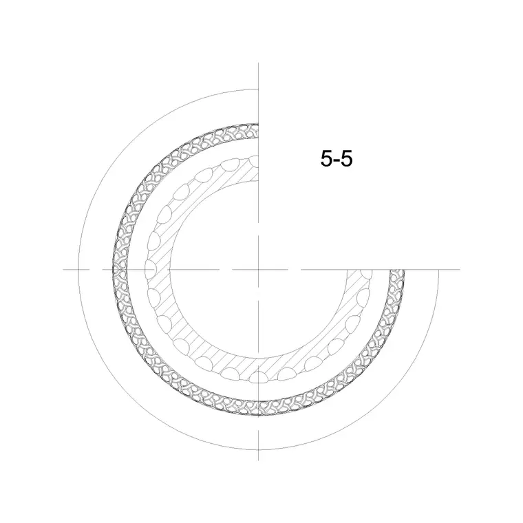 Cross Section Plan Column DWG CAD block thumbnail — other cad blocks drawing