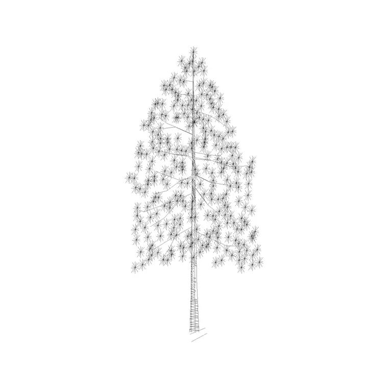 Deciduous Trees (10) DWG CAD block thumbnail — trees & plants drawing