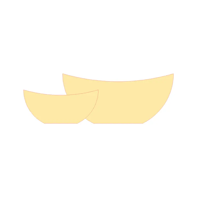 Fancy Bowl DWG CAD block thumbnail — other cad blocks drawing