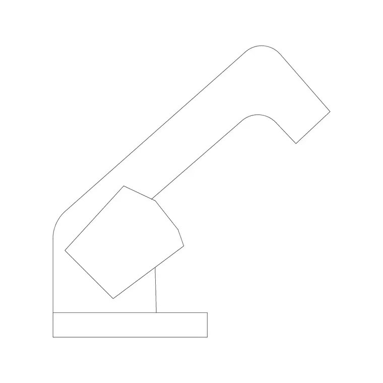 Faucet 5 DWG CAD block thumbnail — kitchen drawing