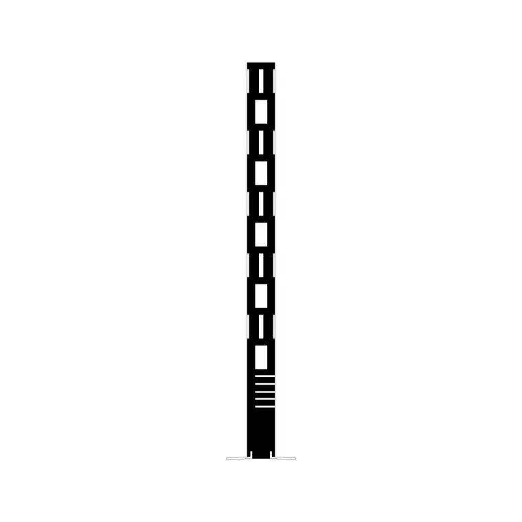 Floor Lamp Ele (2) DWG CAD block thumbnail — lighting drawing