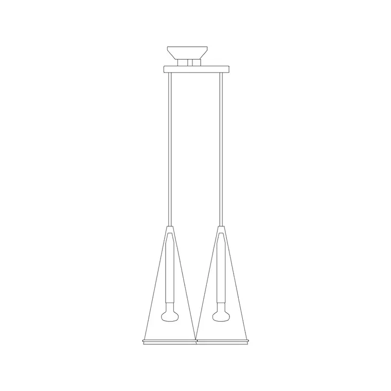 Fucsia 3 El Lateral DWG CAD block thumbnail — lighting drawing