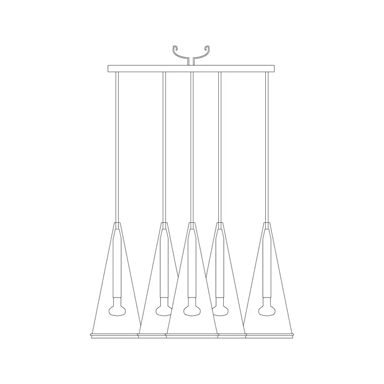 Fucsia 8 El Lateral DWG CAD block thumbnail — lighting drawing