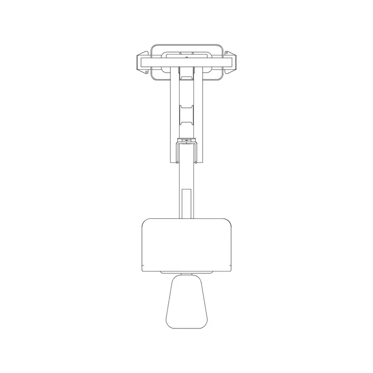 Gym Equip 11 DWG CAD block thumbnail — fitness & sports drawing