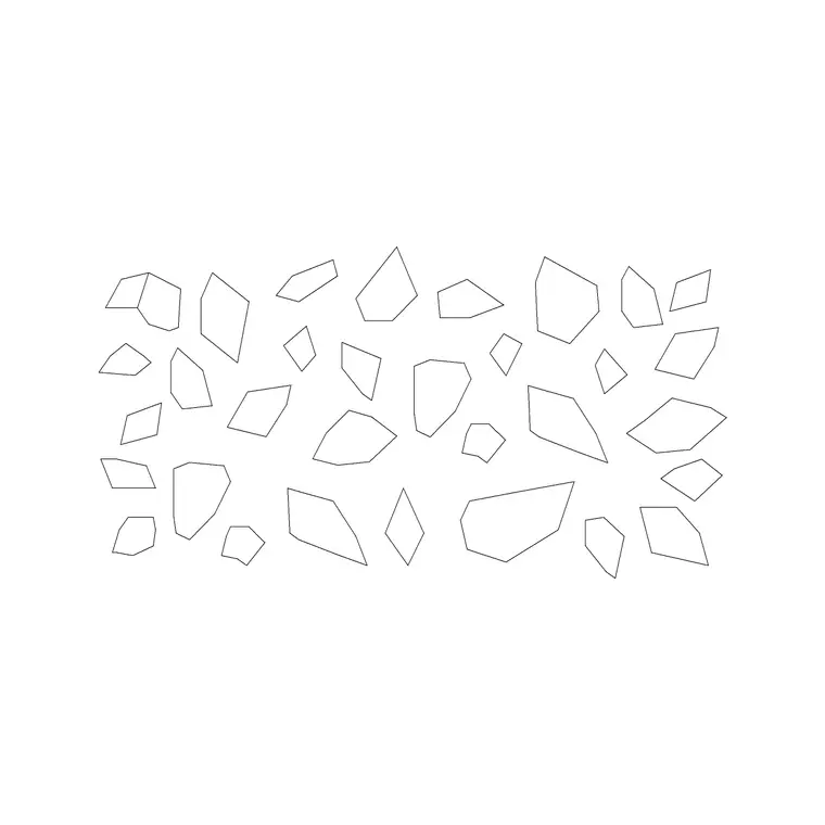 Hedge 004 DWG CAD block thumbnail — trees & plants drawing