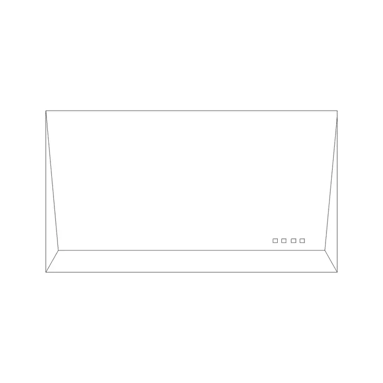 Hood Plan 4 DWG CAD block thumbnail — kitchen drawing