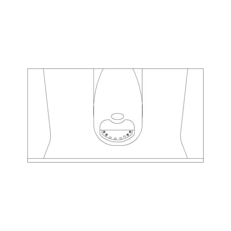 Hood Plan 7 DWG CAD block thumbnail — kitchen drawing