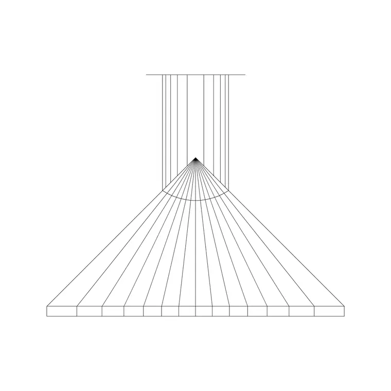 Hood Wall Mounted 11 DWG CAD block thumbnail — kitchen drawing