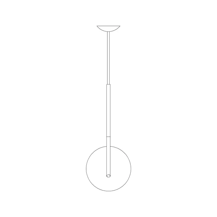Ic S1 El Front DWG CAD block thumbnail — lighting drawing