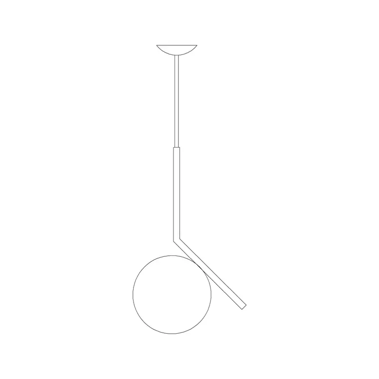 Ic S1 El Lateral DWG CAD block thumbnail — lighting drawing