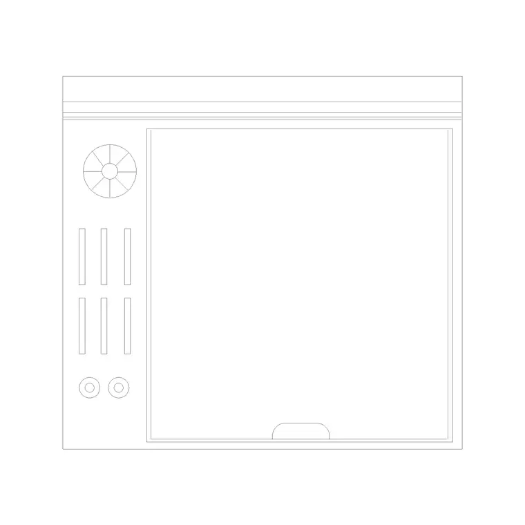 Kitchen Accesories DWG CAD block thumbnail — kitchen drawing