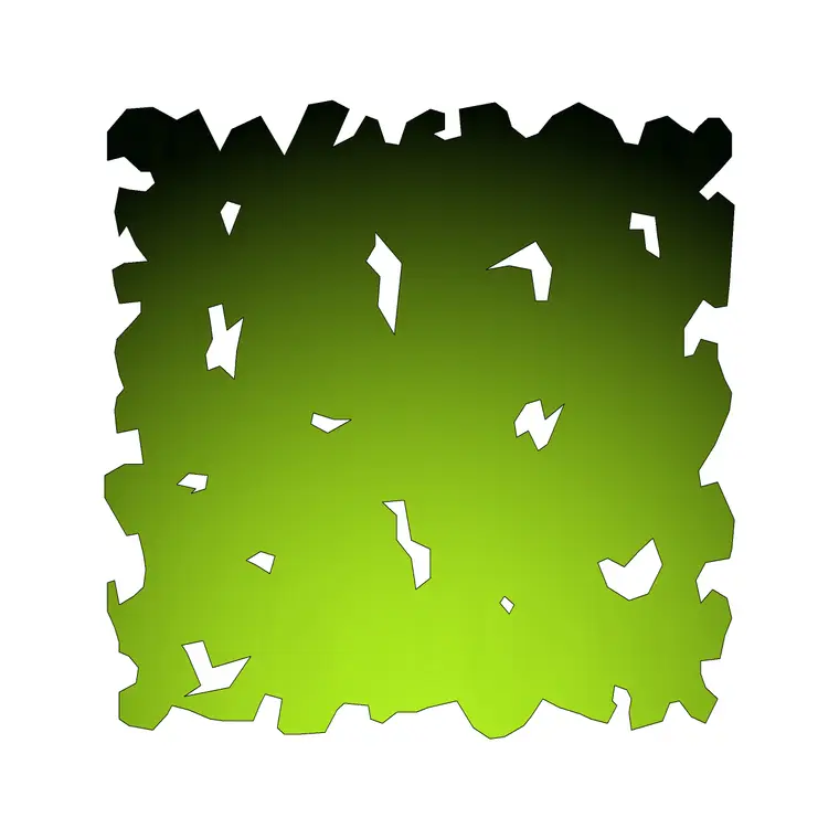Leaves 1 DWG CAD block thumbnail — trees & plants drawing