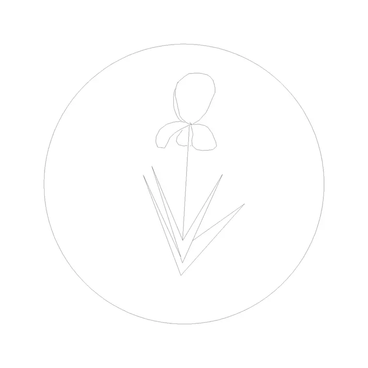 Leaves Ele 10 DWG CAD block thumbnail — trees & plants drawing
