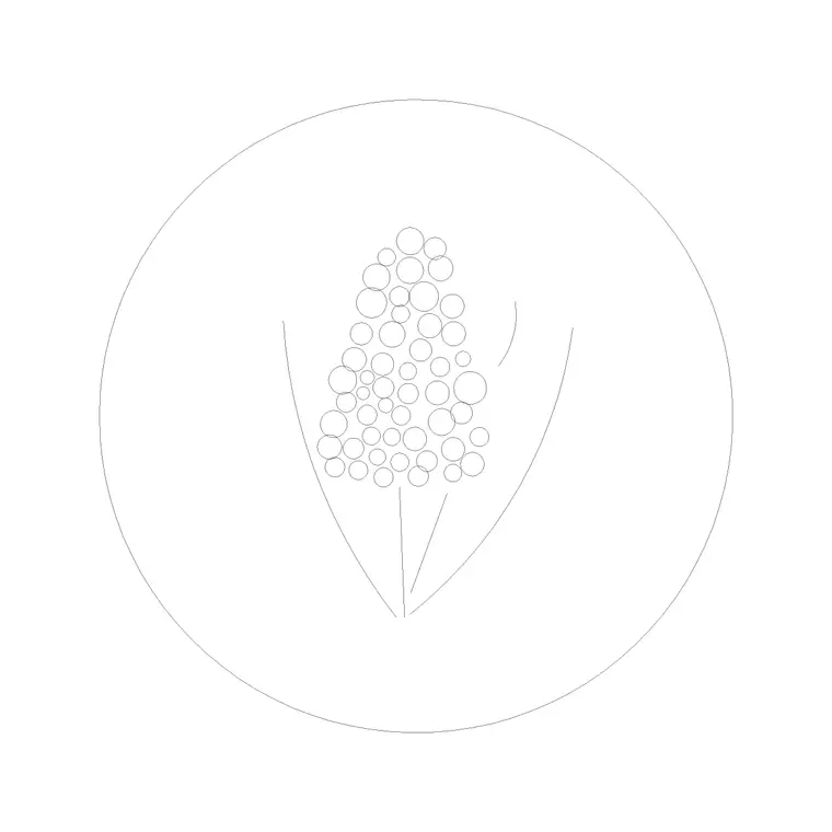 Leaves Ele 5 DWG CAD block thumbnail — trees & plants drawing