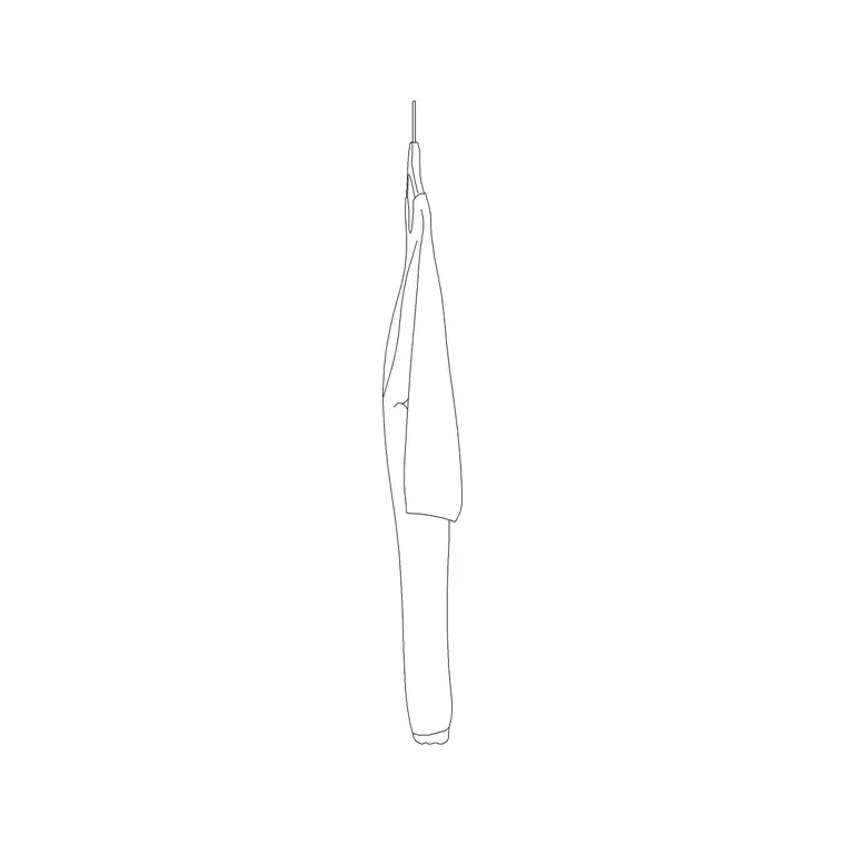 Men Hanged Dress DWG CAD block thumbnail — accessories drawing