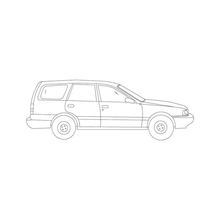Mpv CAD block DWG — elevation view
