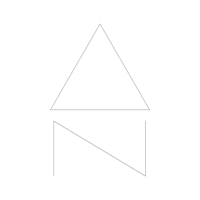 North Mark 29 DWG CAD block thumbnail — building symbols drawing