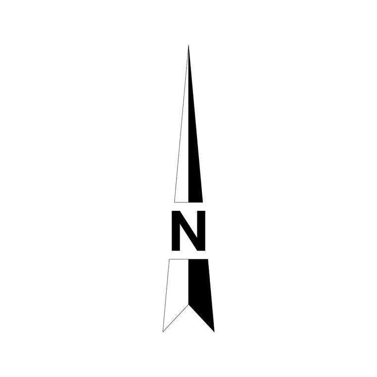 North Mark 4 DWG CAD block thumbnail — building symbols drawing