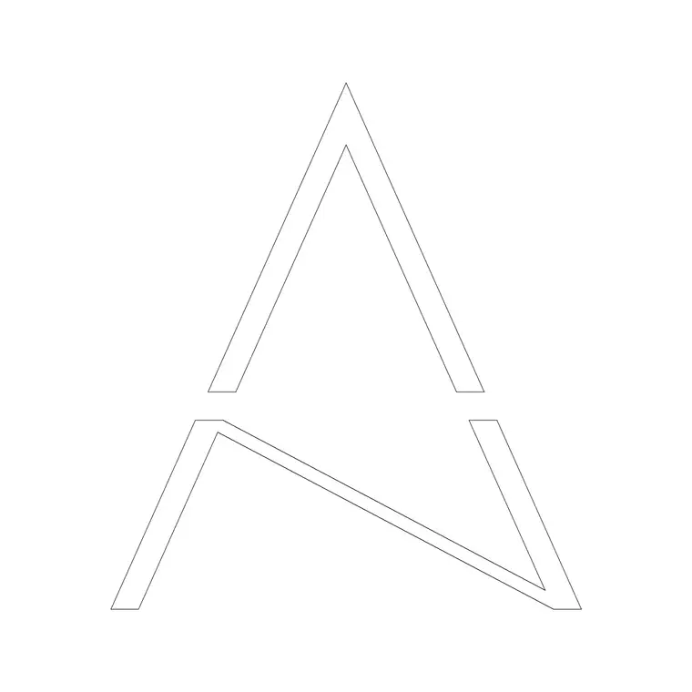 North Mark Modern DWG CAD block thumbnail — building symbols drawing