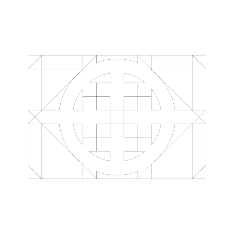 Paving Block 12 DWG CAD block thumbnail — paving drawing