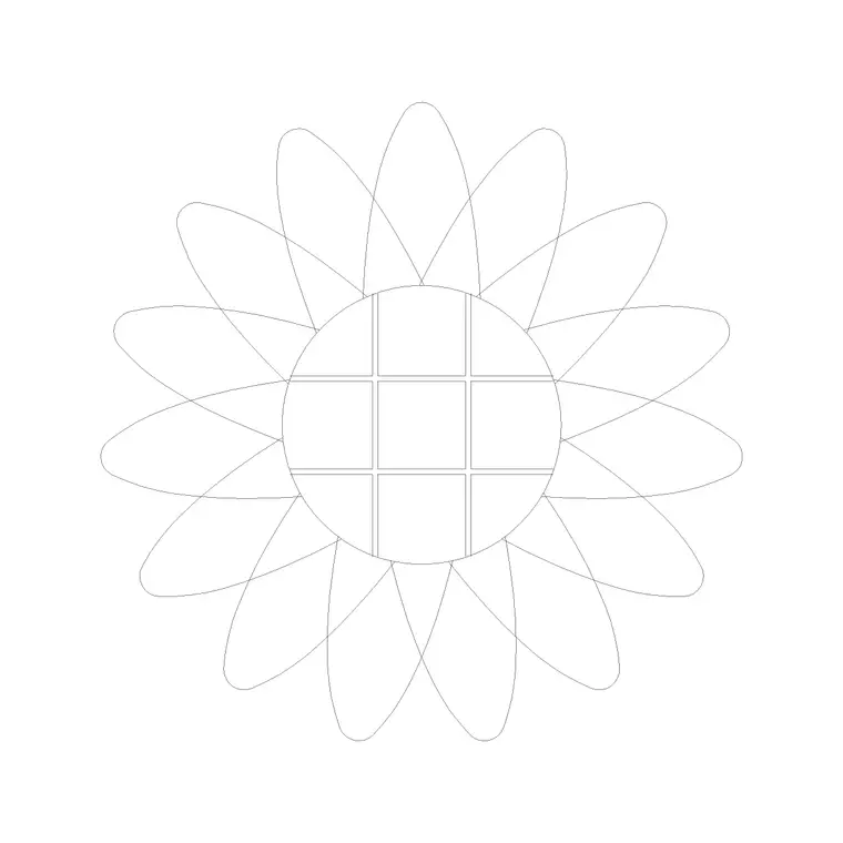 Paving Block 13 DWG CAD block thumbnail — paving drawing