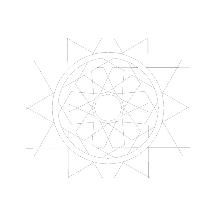 Paving Block 15 DWG CAD block thumbnail — paving drawing