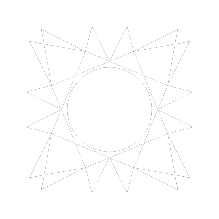 Paving Block 17 DWG CAD block thumbnail — paving drawing