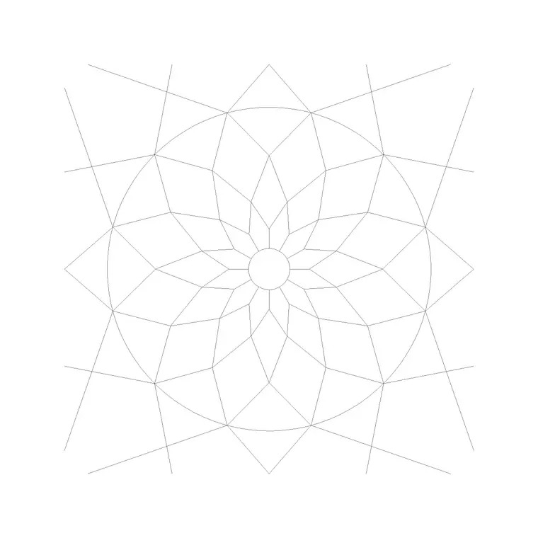 Paving Block 20 DWG CAD block thumbnail — paving drawing