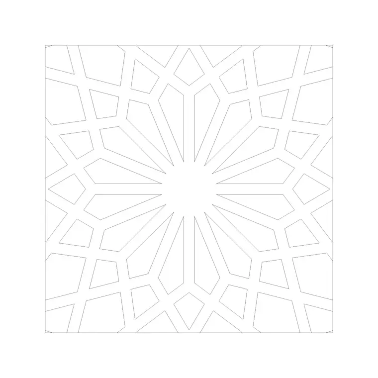 Paving Block 22 DWG CAD block thumbnail — paving drawing