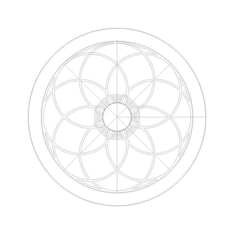Paving Block 3 DWG CAD block thumbnail — paving drawing